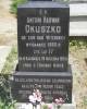 Grave of Aleksander Radwan Okuszko, citizen of Witebsk Gubernya, exile of 1863 y revolt, died in Kazimierz 28 IX 1910